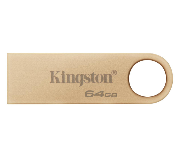 Kingston 64GB DataTraveler SE9 G3 220MB/s USB 3.2 Gen 1 złoty - 1218116 - zdjęcie