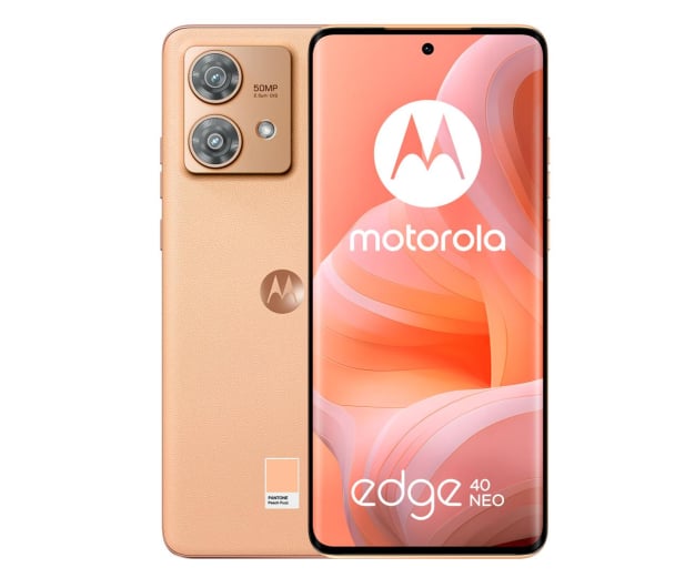 Motorola edge 40 neo 5G 12/256GB Peach Fuzz 144Hz - 1210198 - zdjęcie