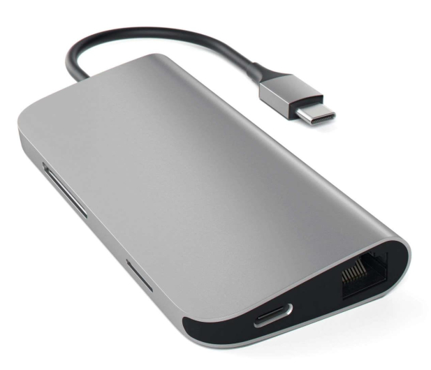 Satechi Multi-Port Adapter (USB-C, 3xUSB-A, HDMI, Ethernet) - 1209978 - zdjęcie 2