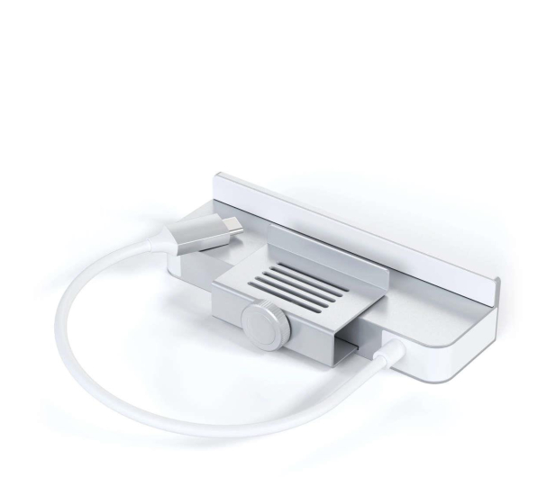 Satechi Clamp Hub do iMac (USB-C, 3x USB-A, micro/SD) (silver) - 1209994 - zdjęcie 4