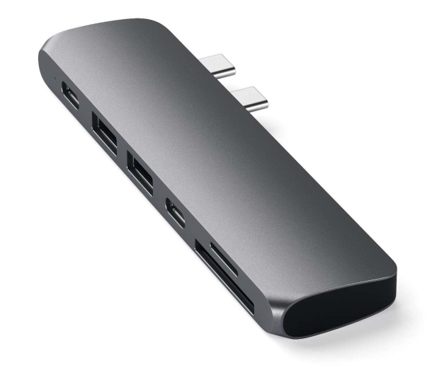 Satechi Pro Hub Adapter do MacBook (space gray) - 1209985 - zdjęcie