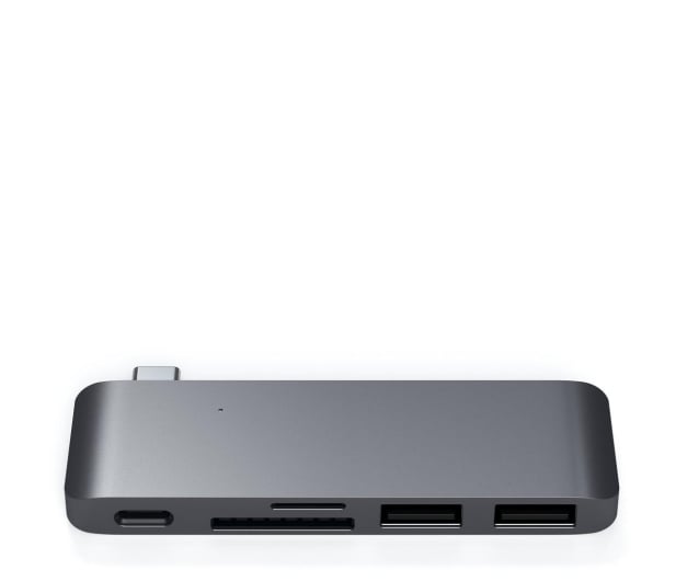 Satechi Passthrough Hub (USB-C, 2x USB-A, micro/SD) (space gray) - 1209997 - zdjęcie 4