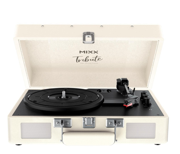 Mixx Audio Tribute Stereo Vinyl Record Player Cream - 1210213 - zdjęcie 3