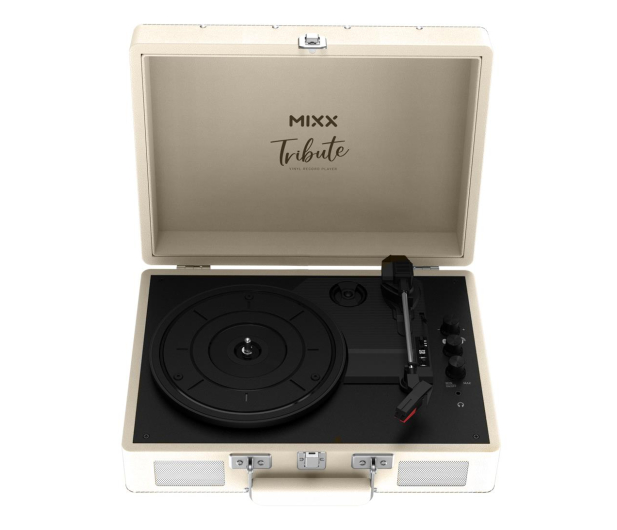 Mixx Audio Tribute Stereo Vinyl Record Player Cream - 1210213 - zdjęcie 4