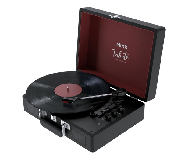 Mixx Audio Tribute Stereo Vinyll Record Player Black - 1210209 - zdjęcie