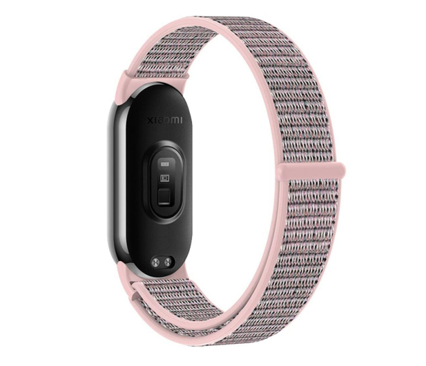 Tech-Protect Nylon do Xiaomi Mi Band 8 / 8 NFC pink - 1210414 - zdjęcie 2
