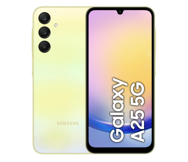 Samsung Galaxy A25 5G 6/128GB Yellow 25W 120Hz - 1210546 - zdjęcie