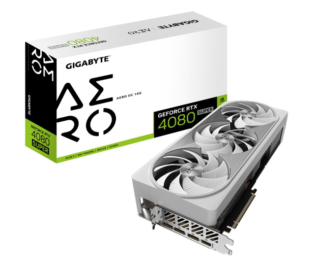 Gigabyte GeForce RTX 4080 SUPER AERO OC 16GB GDDR6X - 1210031 - zdjęcie