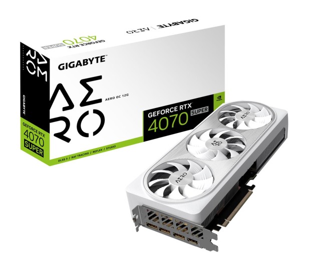Gigabyte GeForce RTX 4070 SUPER AERO OC 12GB GDDR6X - 1210043 - zdjęcie