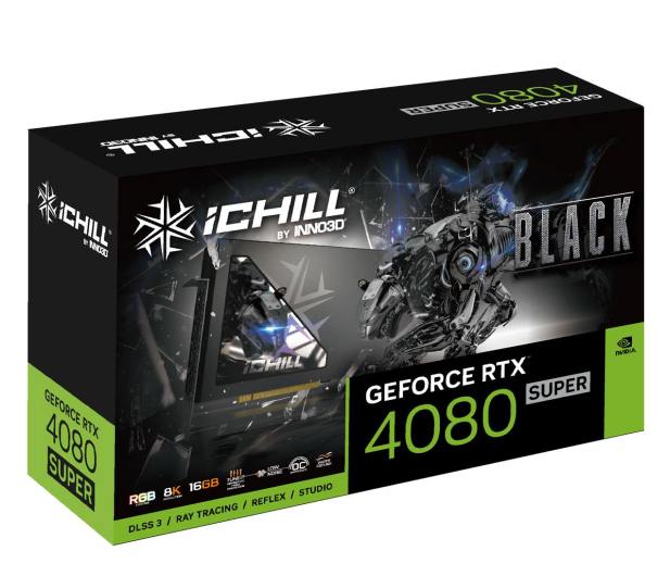 Inno3D GeForce RTX 4080 Super Ichill Black 16GB GDDR6X - 1210171 - zdjęcie 3