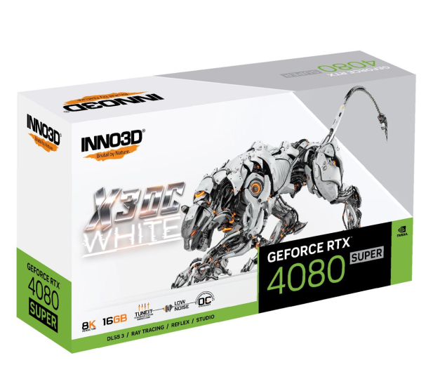 Inno3D GeForce RTX 4080 Super X3 OC White 16GB GDDR6X - 1210178 - zdjęcie 2