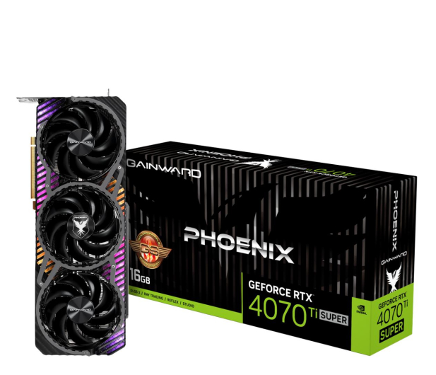 Gainward GeForce RTX 4070Ti Super Phoenix GS 16GB GDDR6X - 1210240 - zdjęcie