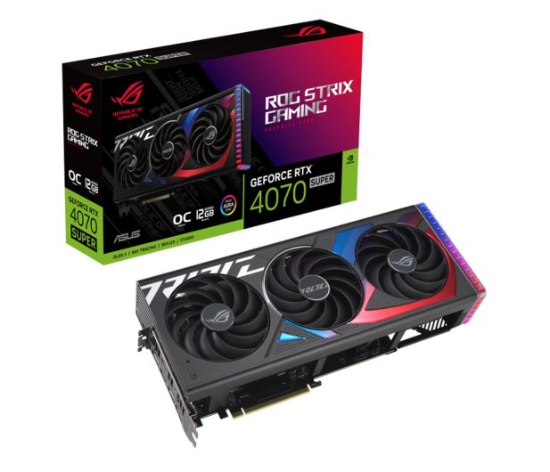ASUS GeForce RTX 4070 SUPER ROG STRIX GAMING OC 12GB GDDR6X - 1211360 - zdjęcie