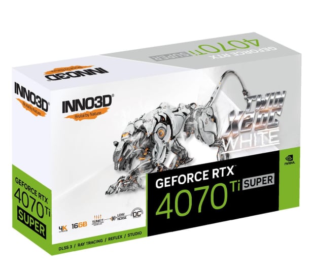 Inno3D GeForce RTX 4070 Ti Super Twin X2 OC White 16GB GDDR6X - 1210186 - zdjęcie 2