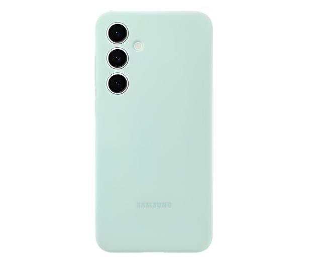 Samsung Silicon Case do Galaxy S24 FE Mint - 1285914 - zdjęcie 3