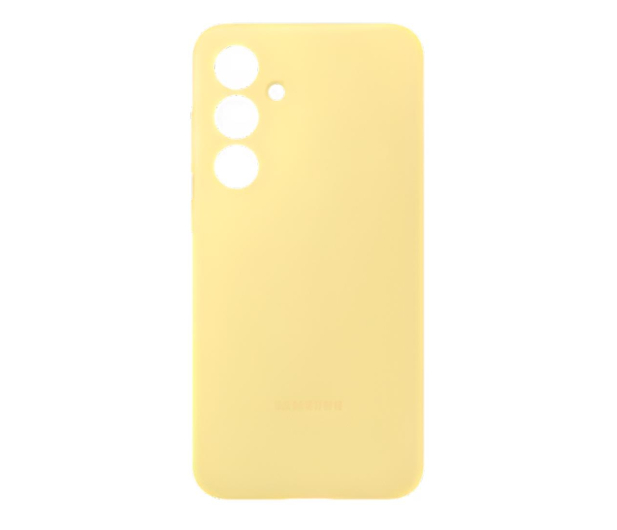 Samsung Silicon Case do Galaxy S24 FE Yellow - 1285913 - zdjęcie