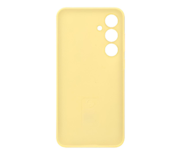 Samsung Silicon Case do Galaxy S24 FE Yellow - 1285913 - zdjęcie 2