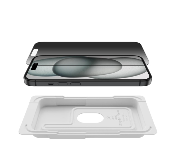 Belkin Invisiglass Privacy AM Screen Protector - iPhone 16/15 Pro - 1284054 - zdjęcie 2