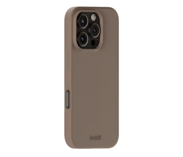 Holdit Silicone Case iPhone 16 Pro Mocha Brown - 1287316 - zdjęcie 2