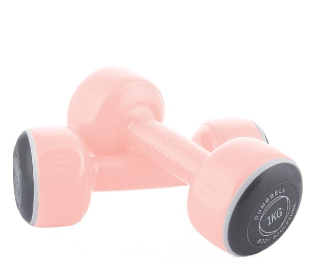 Body Sculpture Hantle Smart BW 108D 2x1kg  Różowe - 1289152 - zdjęcie