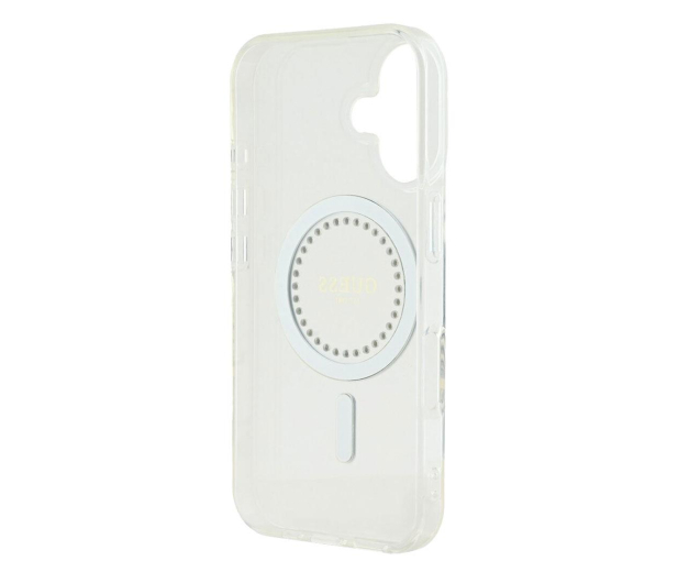 Guess IML Rhinestones do iPhone 16 Plus biały - 1279153 - zdjęcie 4