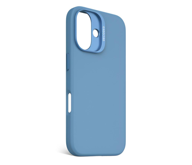 Decoded AntiMicrobial Silicone Backcover iPhone 16 MagSafe air blue - 1284290 - zdjęcie 2