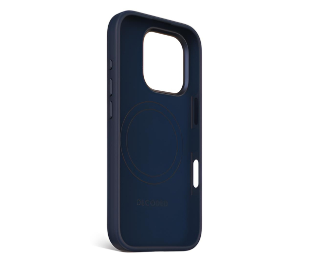 Decoded AntiMicrobial Silicone do iPhone 16 Pro MagSafe blue print - 1284399 - zdjęcie 3