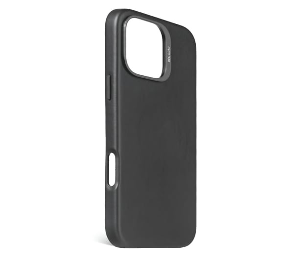 Decoded Leather Backcover iPhone 16 Pro MagSafe black - 1284644 - zdjęcie 2