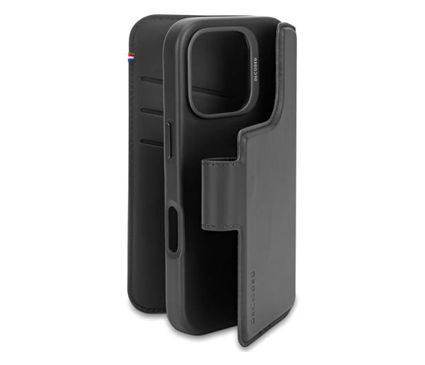 Decoded Leather Detachable Wallet iPhone 16 Pro MagSafe black - 1284646 - zdjęcie 3