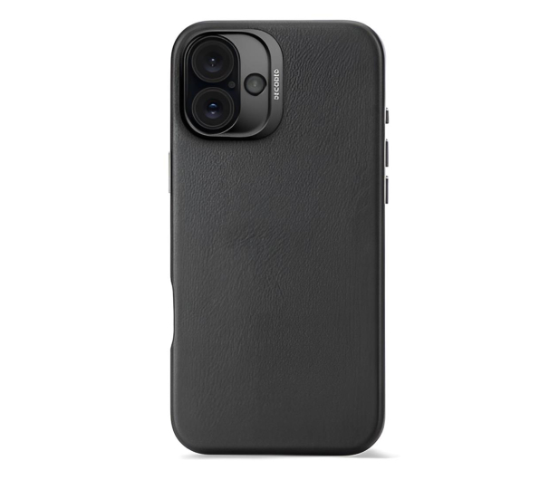 Decoded Leather Backcover iPhone 16 Plus MagSafe black - 1284497 - zdjęcie