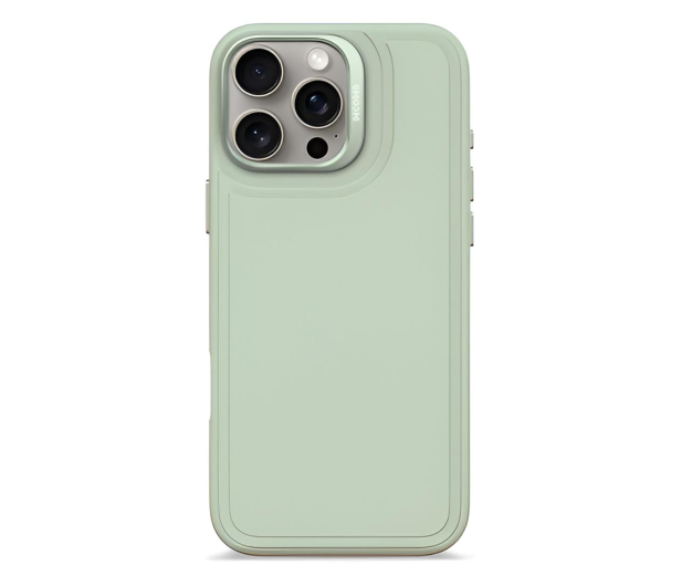 Decoded AntiMicrobial SiliconeStacks iPhone 16 Pro Max mist green - 1284591 - zdjęcie