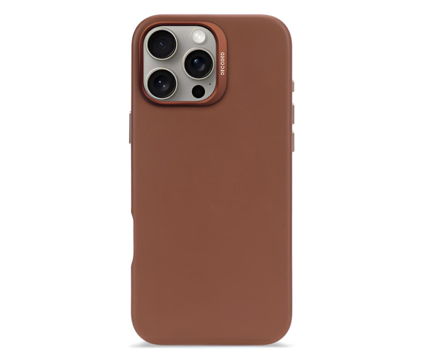 Decoded Leather Backcover iPhone 16 Pro Max MagSafe tan - 1284533 - zdjęcie