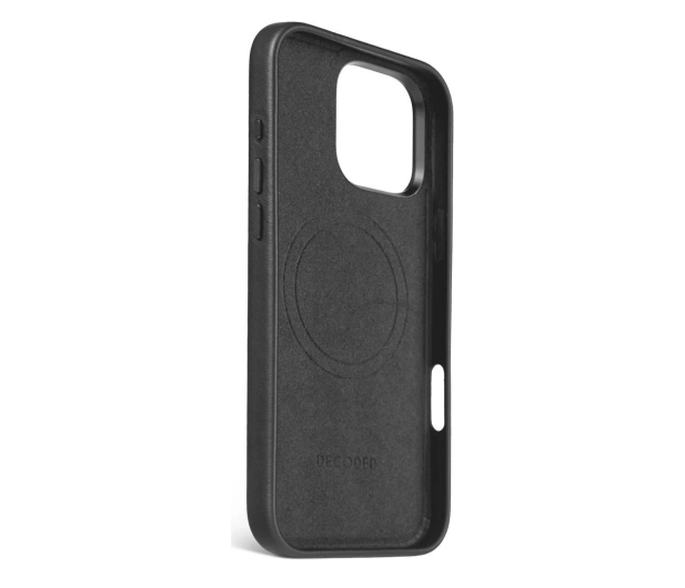 Decoded Leather Backcover do iPhone 16 Pro Max MagSafe black - 1284648 - zdjęcie 4