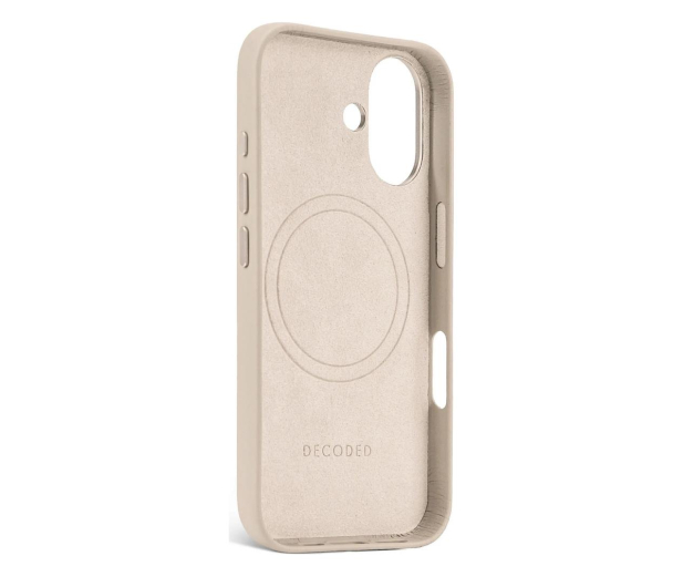 Decoded Leather Backcover do iPhone 16 z MagSafe clay - 1284339 - zdjęcie 3