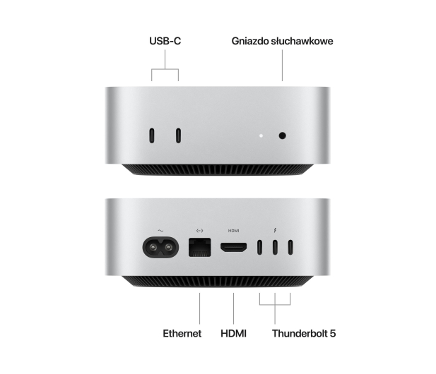 Apple Mac Mini M4 Pro/24GB/1TB 20R GPU MacOS - 1292264 - zdjęcie 2