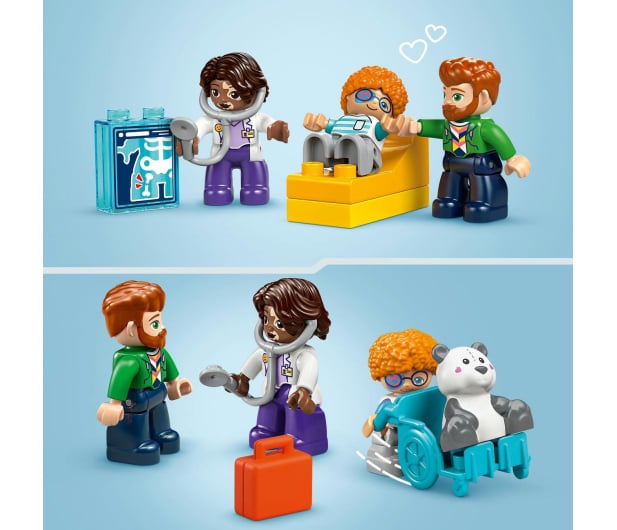 LEGO DUPLO 10449 Pierwszy raz: Wizyta u lekarza - 1283654 - zdjęcie 6