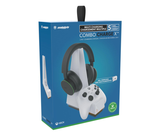 Snakebyte  Ładowarka do Padów i Słuchawek SB921667 XSX Combo Charge X - 1294989 - zdjęcie 4