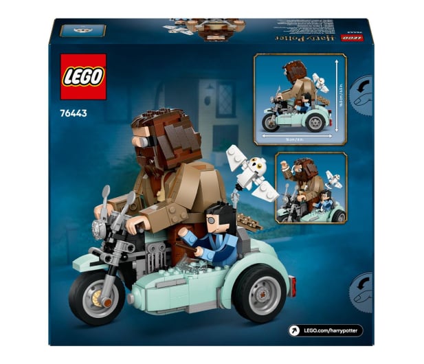 LEGO Harry Potter 76443 Przejażdżka motocyklowa Hagrida i Harry - 1284243 - zdjęcie 4