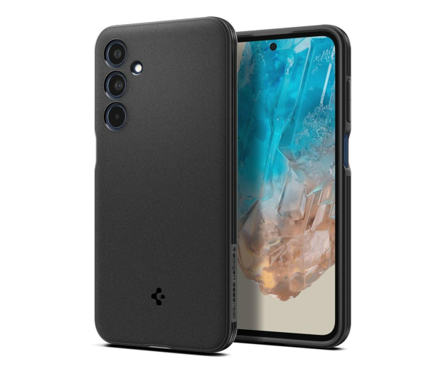 Spigen Essential SandBlast do Samsung Galaxy M35 5G czarny - 1296565 - zdjęcie
