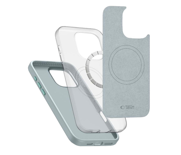 Tech-Protect Silicone Pure Magsafe do iPhone 16 Pro Max sky blue - 1296665 - zdjęcie 2