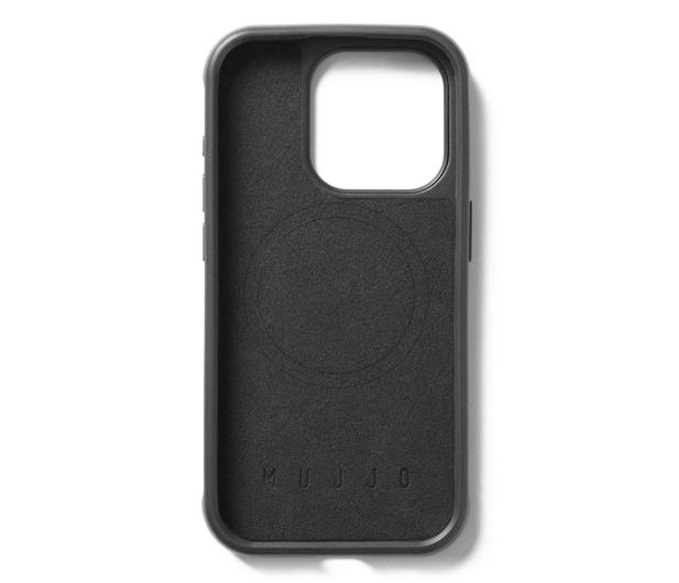 Mujjo Shield Case etui iPhone 15 Pro MagSafe black - 1296441 - zdjęcie 3