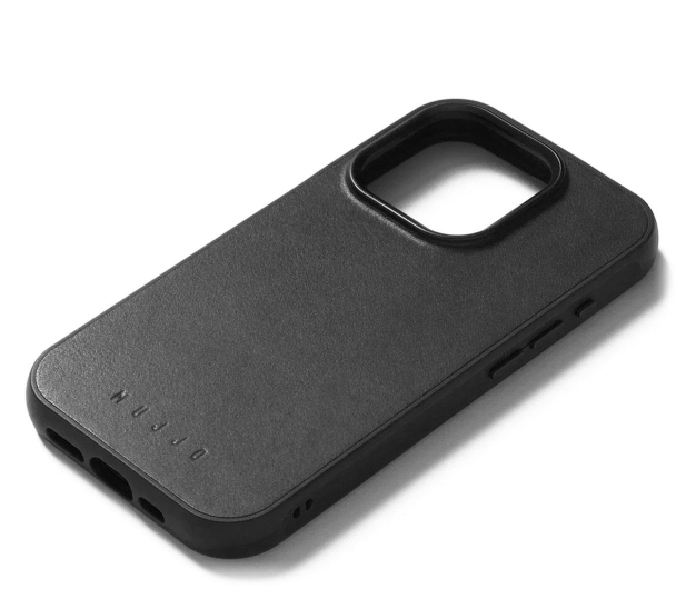 Mujjo Shield Case etui iPhone 15 Pro MagSafe black - 1296441 - zdjęcie 4