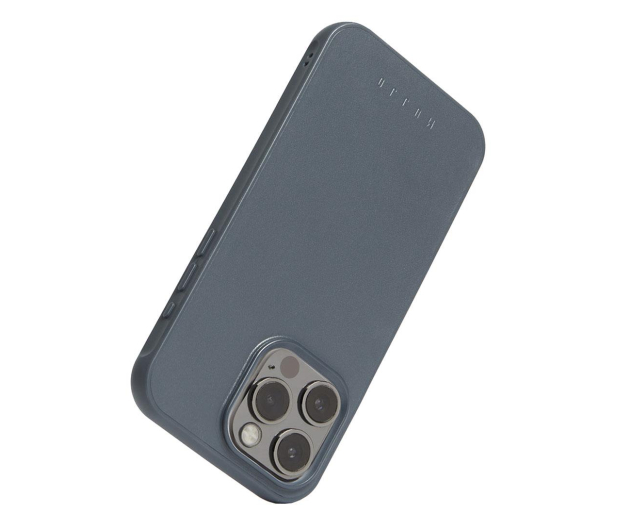 Mujjo Shield Case etui iPhone 15 Pro Max MagSafe steel blue - 1296444 - zdjęcie 4