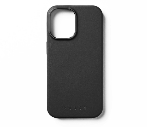 Mujjo FullLeather Case iPhone 16 MagSafe black - 1296445 - zdjęcie