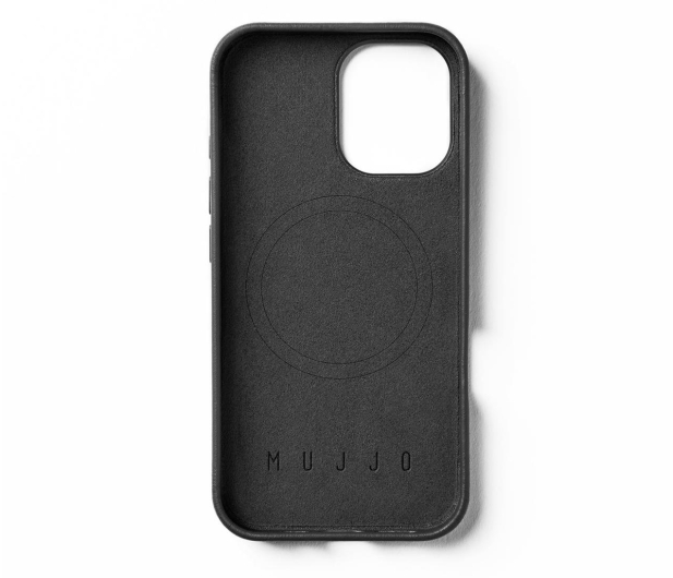 Mujjo FullLeather Case iPhone 16 MagSafe black - 1296445 - zdjęcie 2