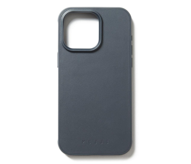 Mujjo Shield Case etui iPhone 15 Pro Max MagSafe steel blue - 1296444 - zdjęcie