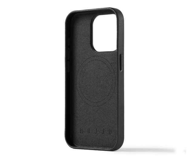 Mujjo FullLeatherWallet Case iPhone 15 Pro MagSafe black - 1296430 - zdjęcie 3