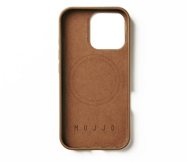 Mujjo Leather Case iPhone 16 Pro Max MagSafe tan - 1296453 - zdjęcie 2