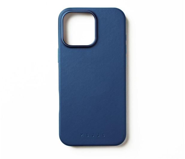 Mujjo Leather Case iPhone 16 Pro Max MagSafe blue - 1296452 - zdjęcie