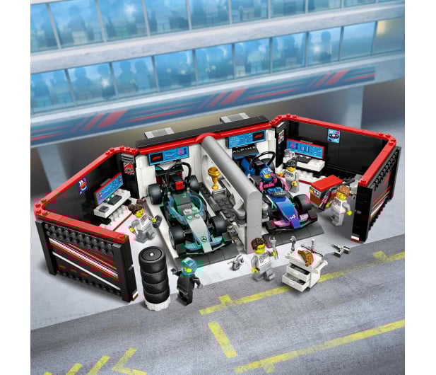 LEGO City 60444 F1® Garaż i bolidy Mercedes-AMG i Alpine - 1298086 - zdjęcie 11